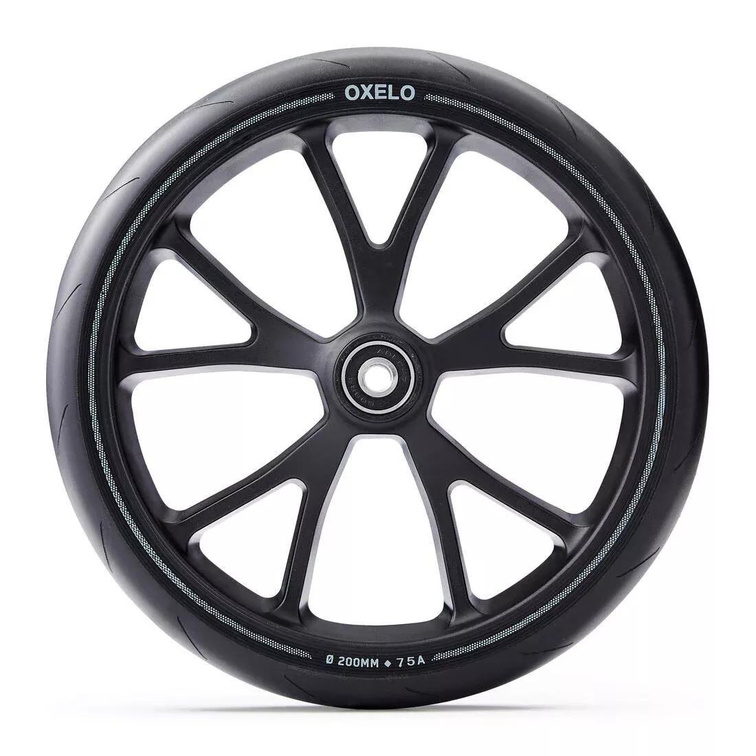 Scooter Wheel 75, Black, No Color, large image number 0