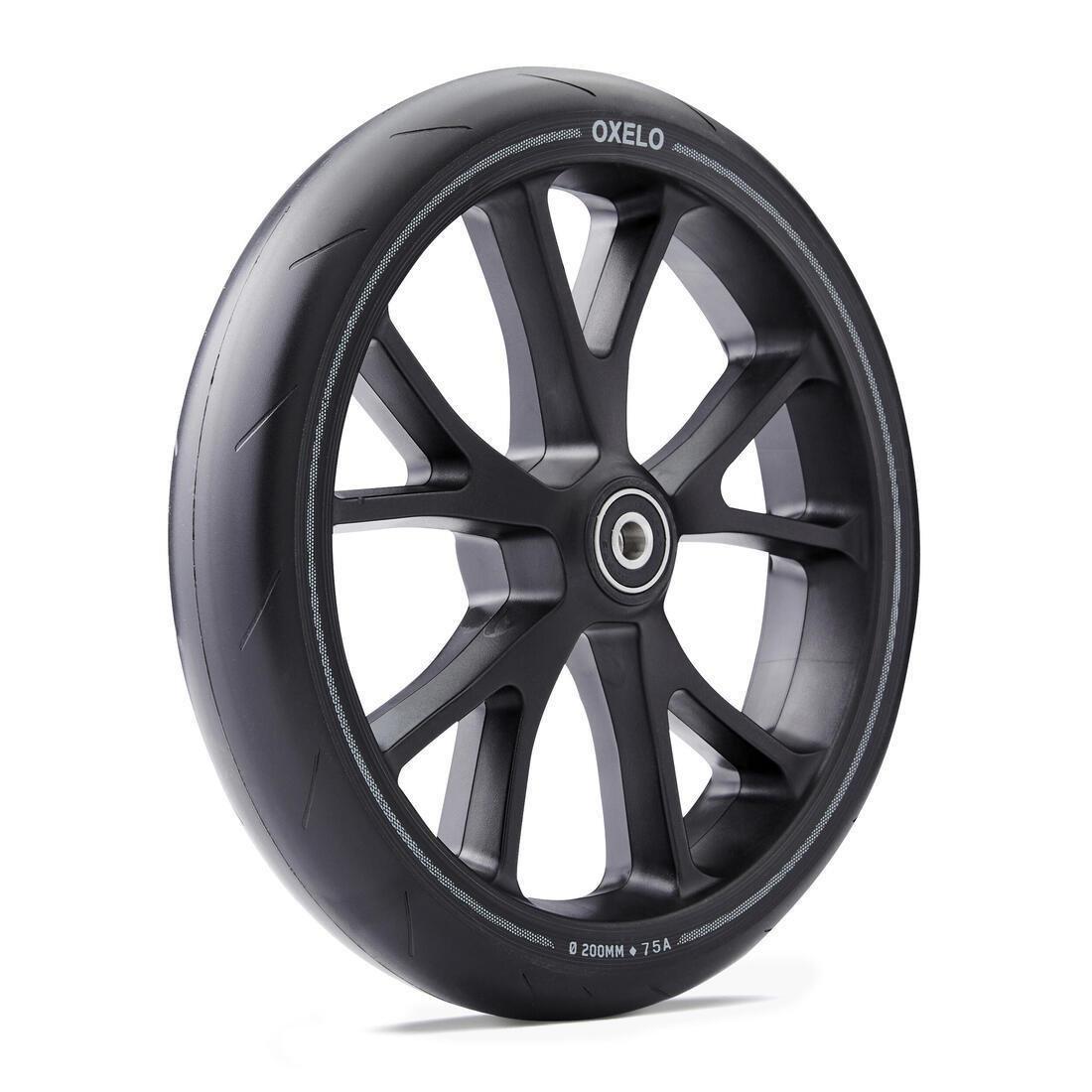Scooter Wheel 75, Black, No Color, large image number 1