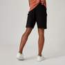 DOMYOS - Men Fitness Shorts 500 Essentials, Black