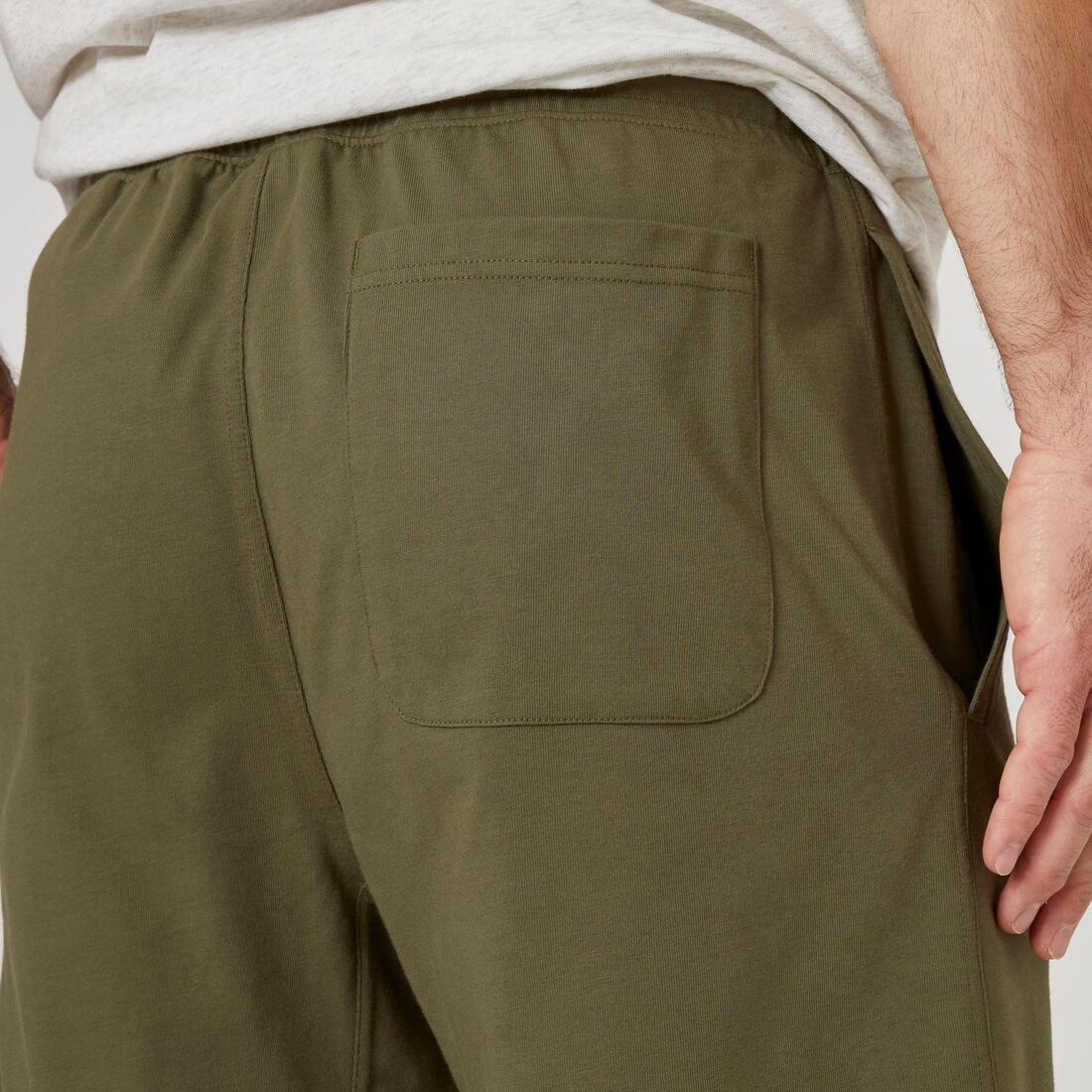 Men Fitness Shorts 500 Essentials, Black, , large image number 6