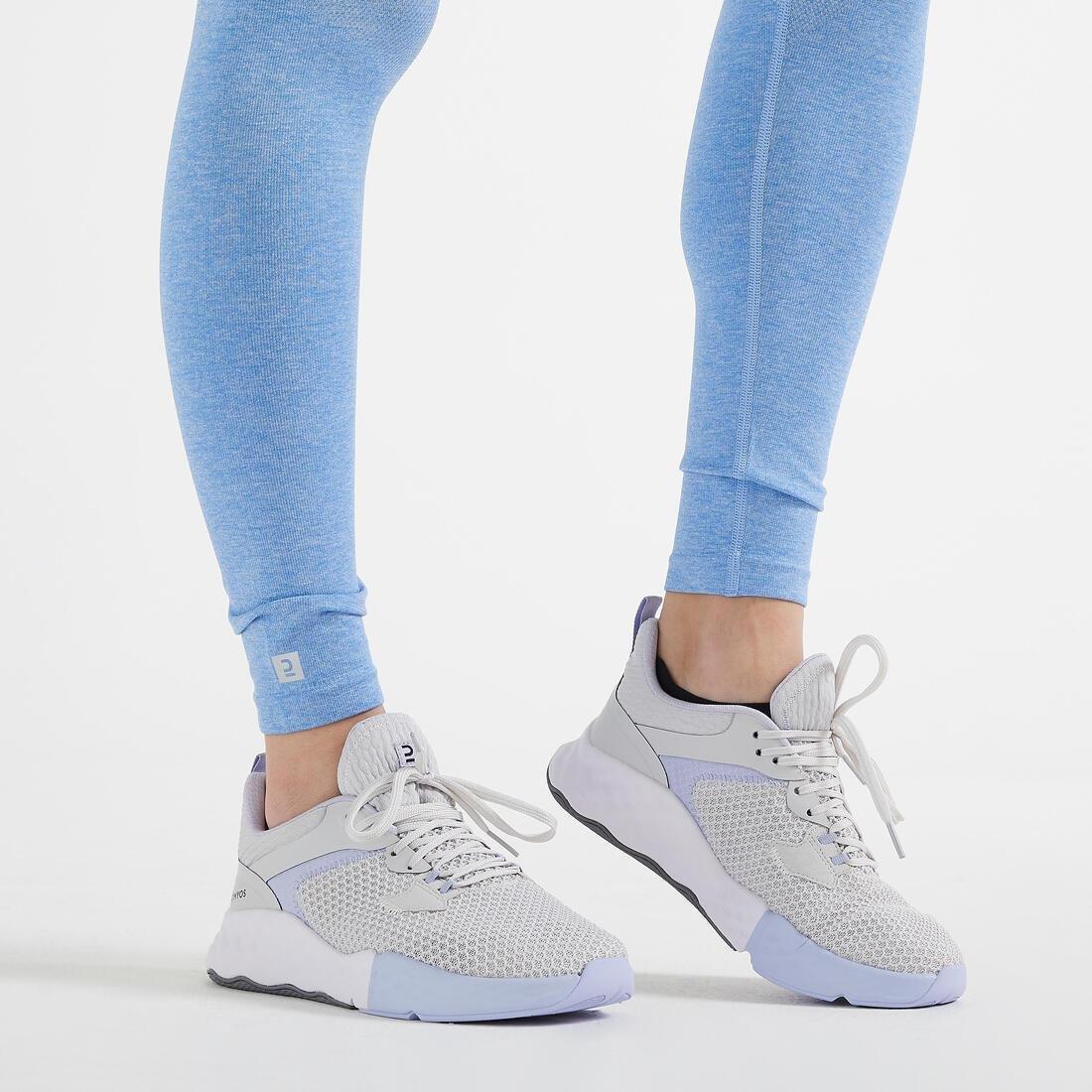 Women Fitness Shoes - 520, Grey/Blue, , large image number 9