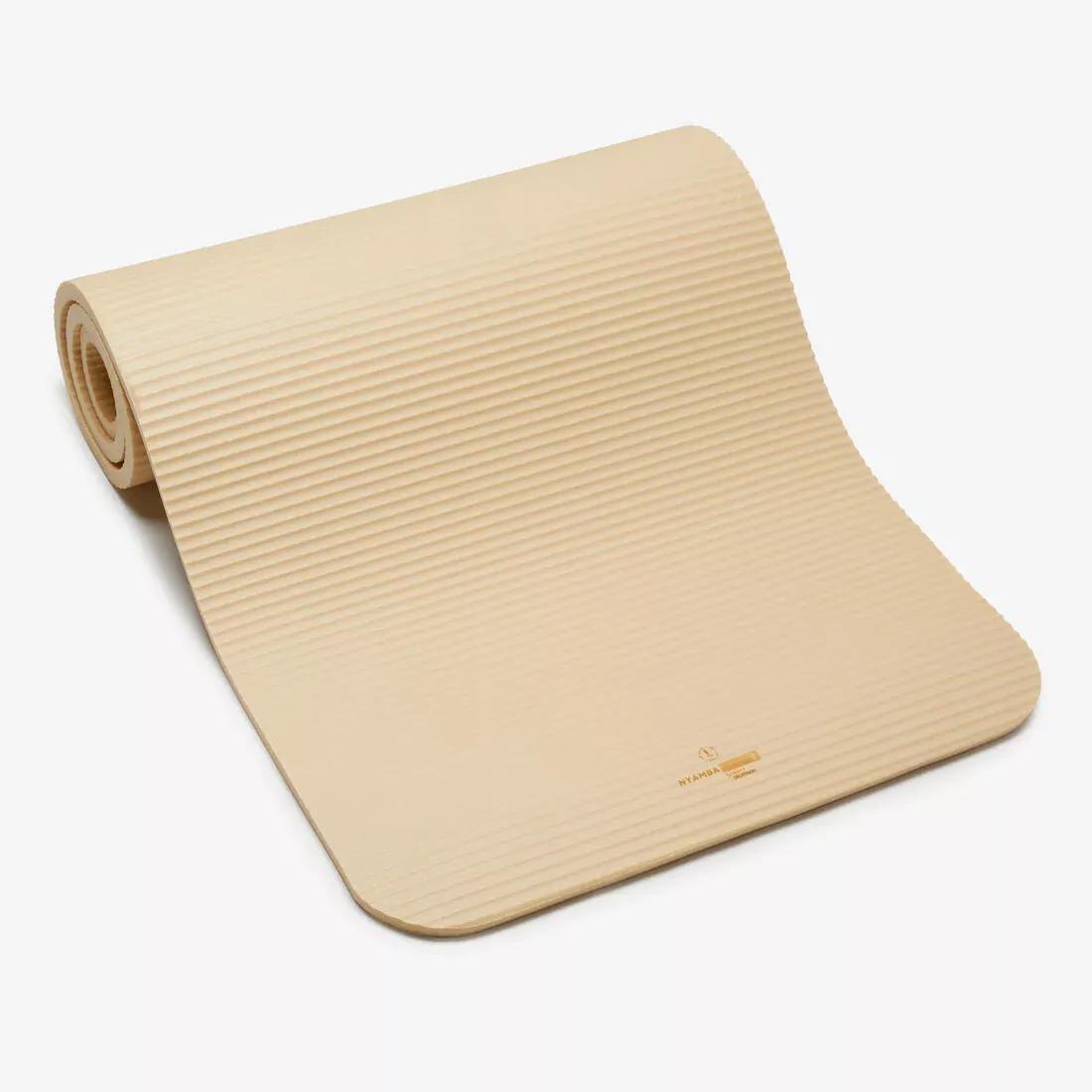 DOMYOS - Pilates Floor Mat Comfort M, Beige