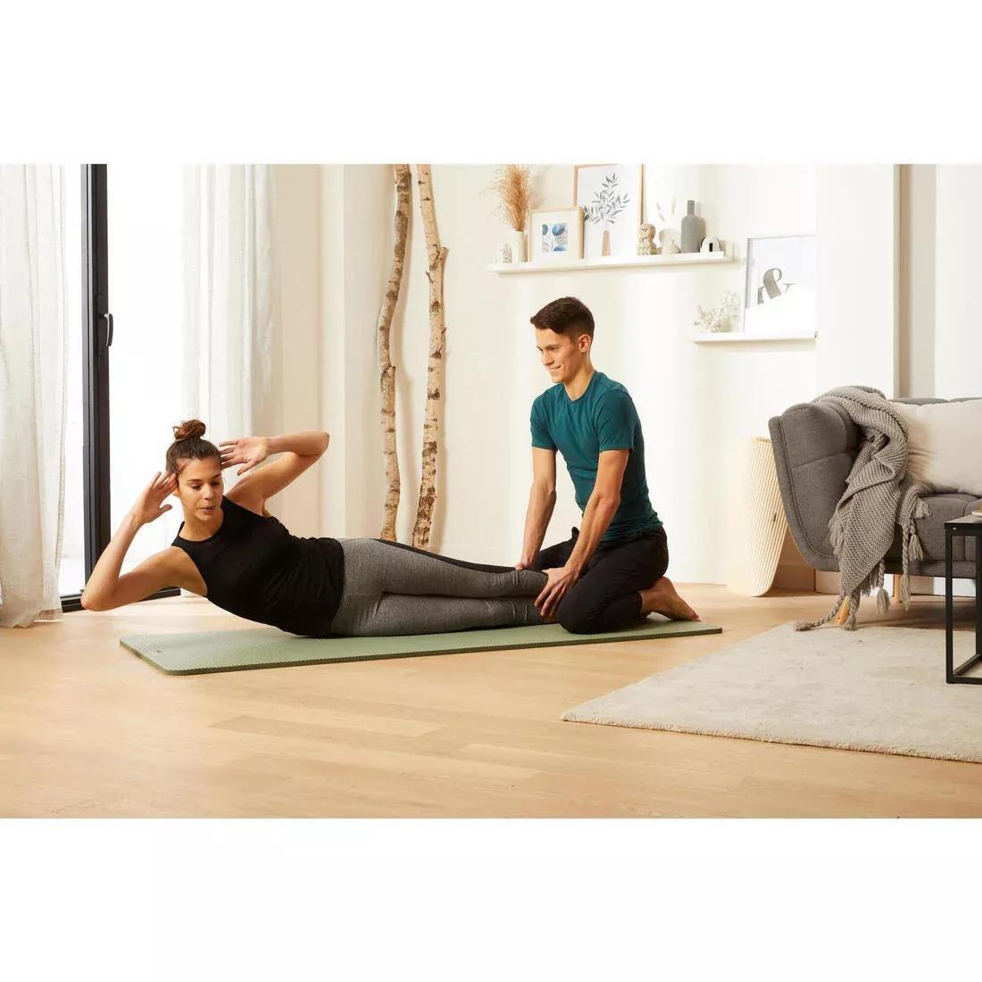 Pilates Floor Mat - Comfort M, Beige, No Color, large image number 7