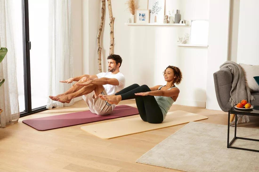 Pilates Floor Mat - Comfort M, Beige, No Color, large image number 14