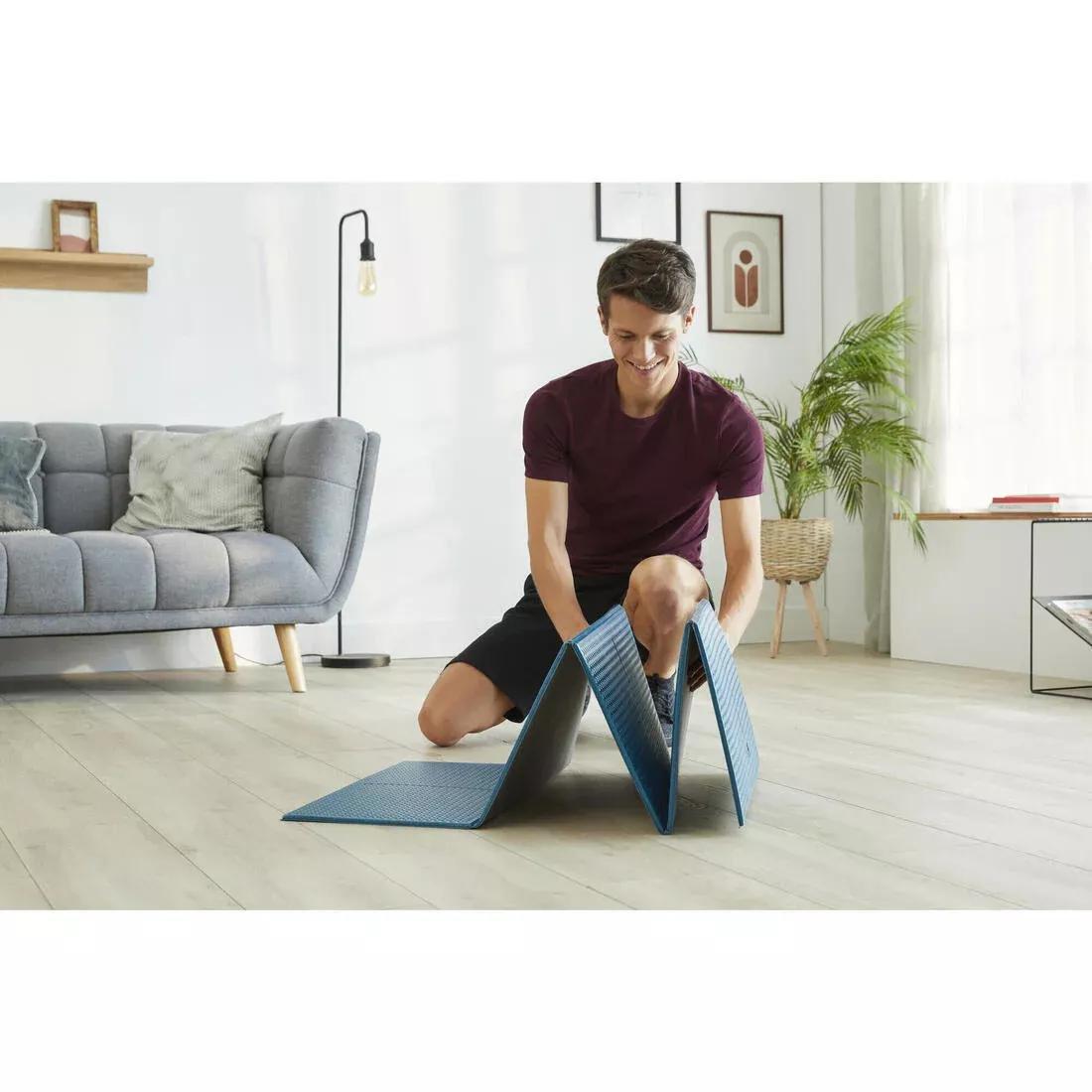 Pilates Floor Mat - Tone Mat Fold, Purple, No Color, large image number 6