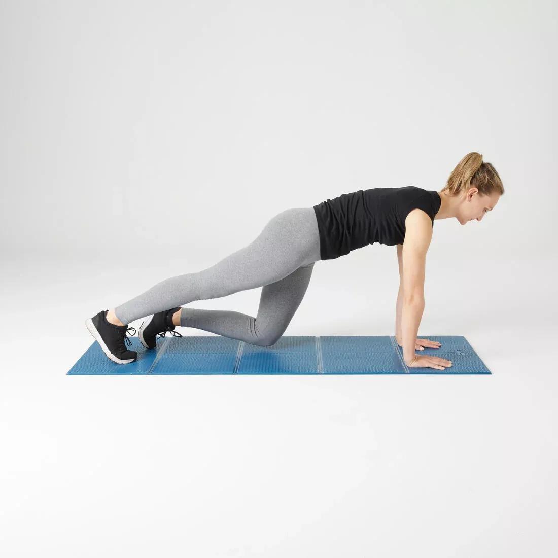 Pilates Floor Mat - Tone Mat Fold, Blue, No Color, large image number 5