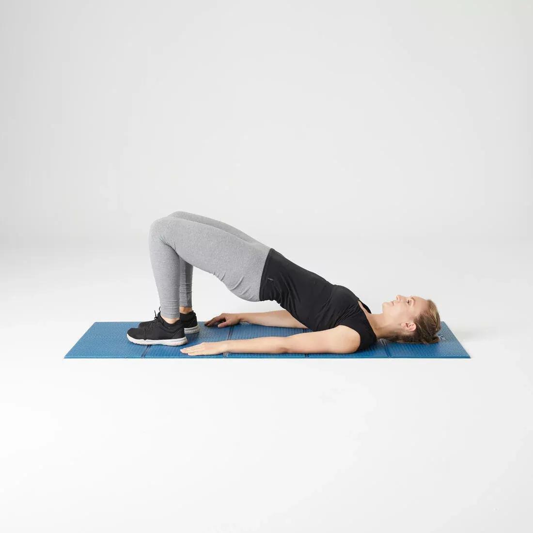 Pilates Floor Mat - Tone Mat Fold, Blue, No Color, large image number 7