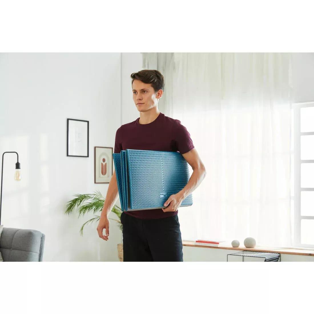 Pilates Floor Mat - Tone Mat Fold, Blue, No Color, large image number 13