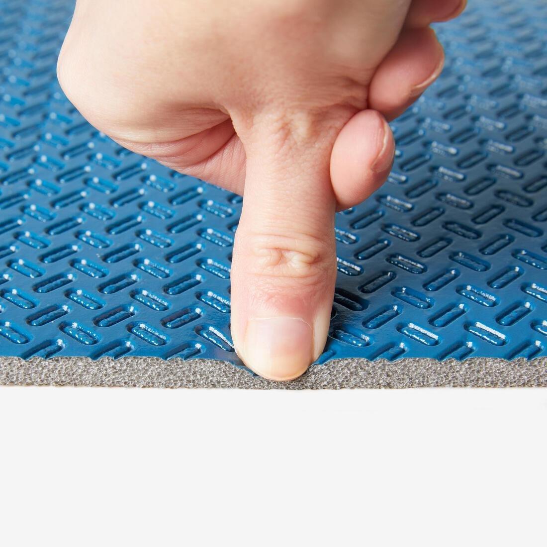 Fitness Mat Tone Mat, Blue, No Color, large image number 2