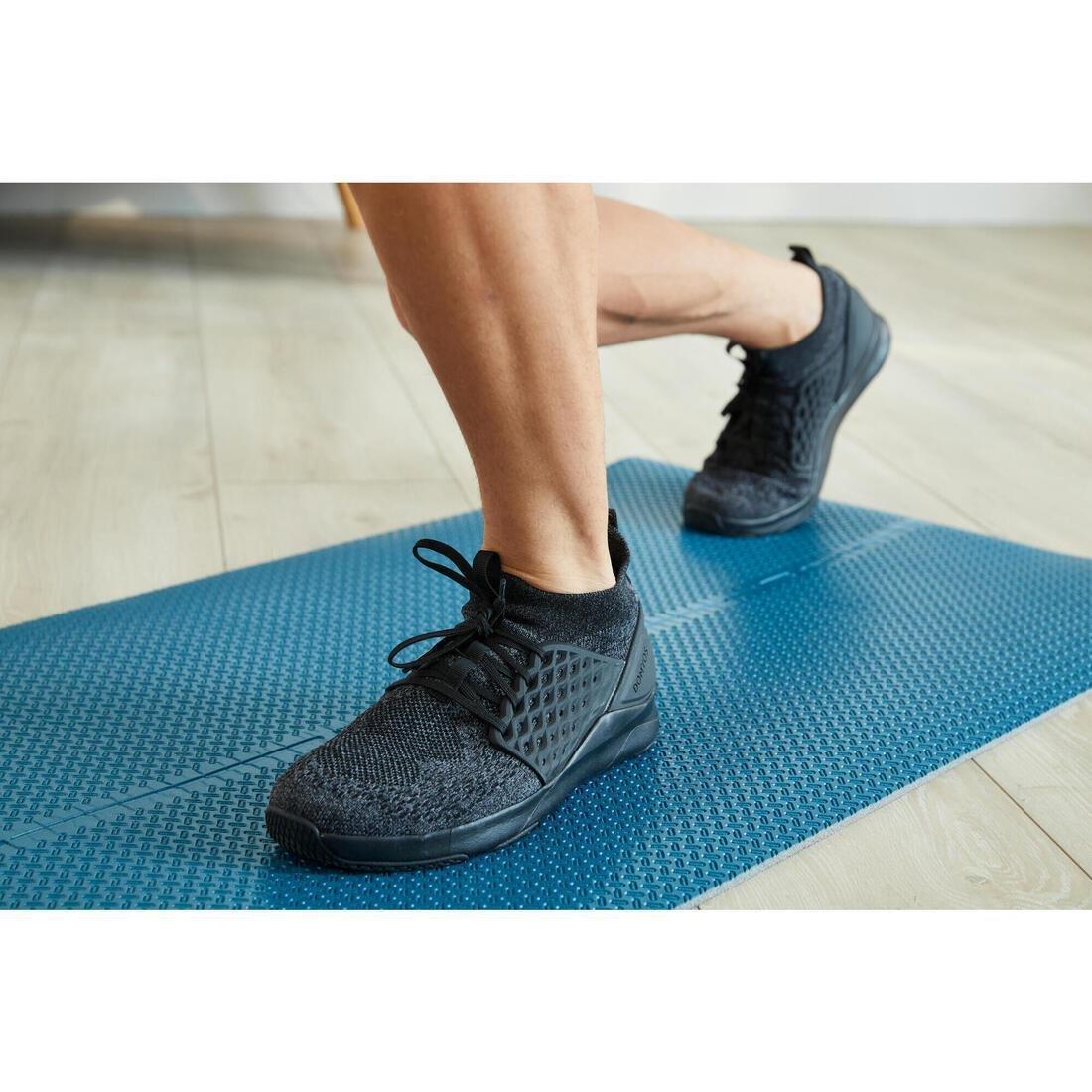 Fitness Mat Tone Mat, Blue, No Color, large image number 3