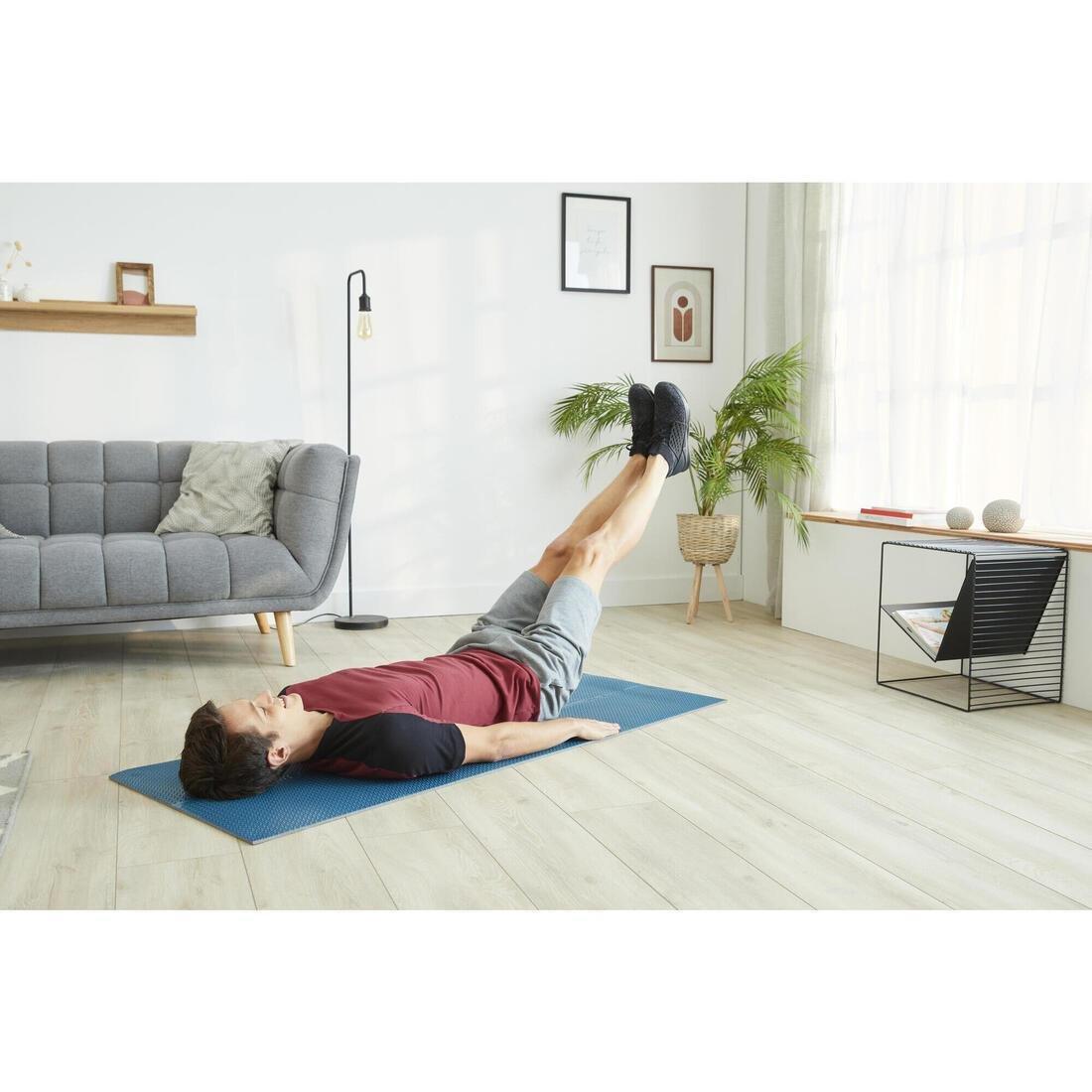 Fitness Mat Tone Mat, Blue, No Color, large image number 6