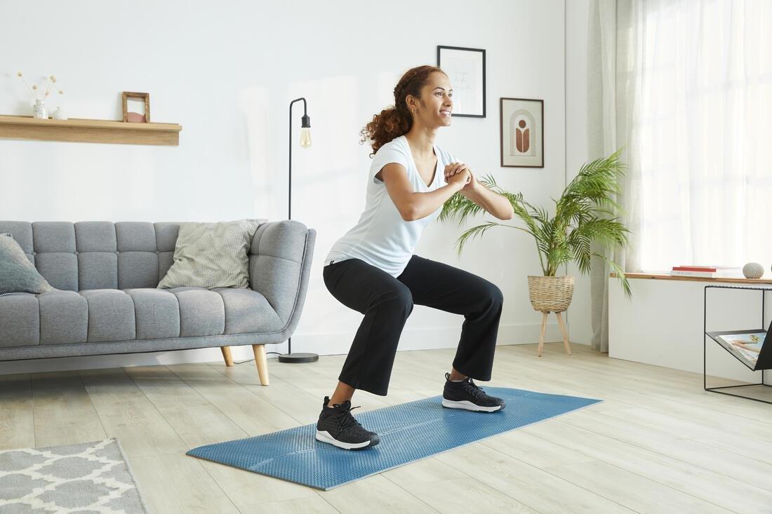 Fitness Mat Tone Mat, Blue, No Color, large image number 8