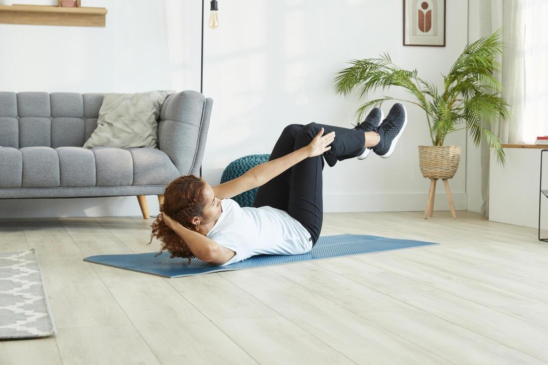 Fitness Mat Tone Mat, Blue, No Color, large image number 9
