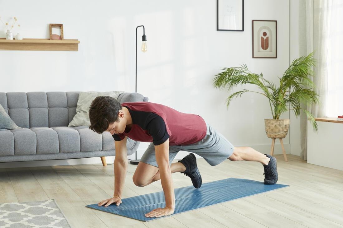 Fitness Mat Tone Mat, Blue, No Color, large image number 11