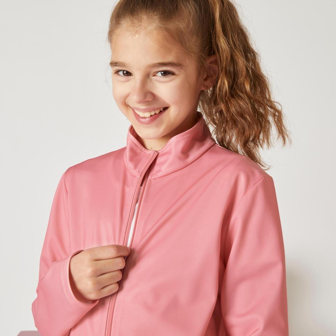 Kids Girls Breathable Synthetic Tracksuit - Pack Of 2, orange, , large image number 5