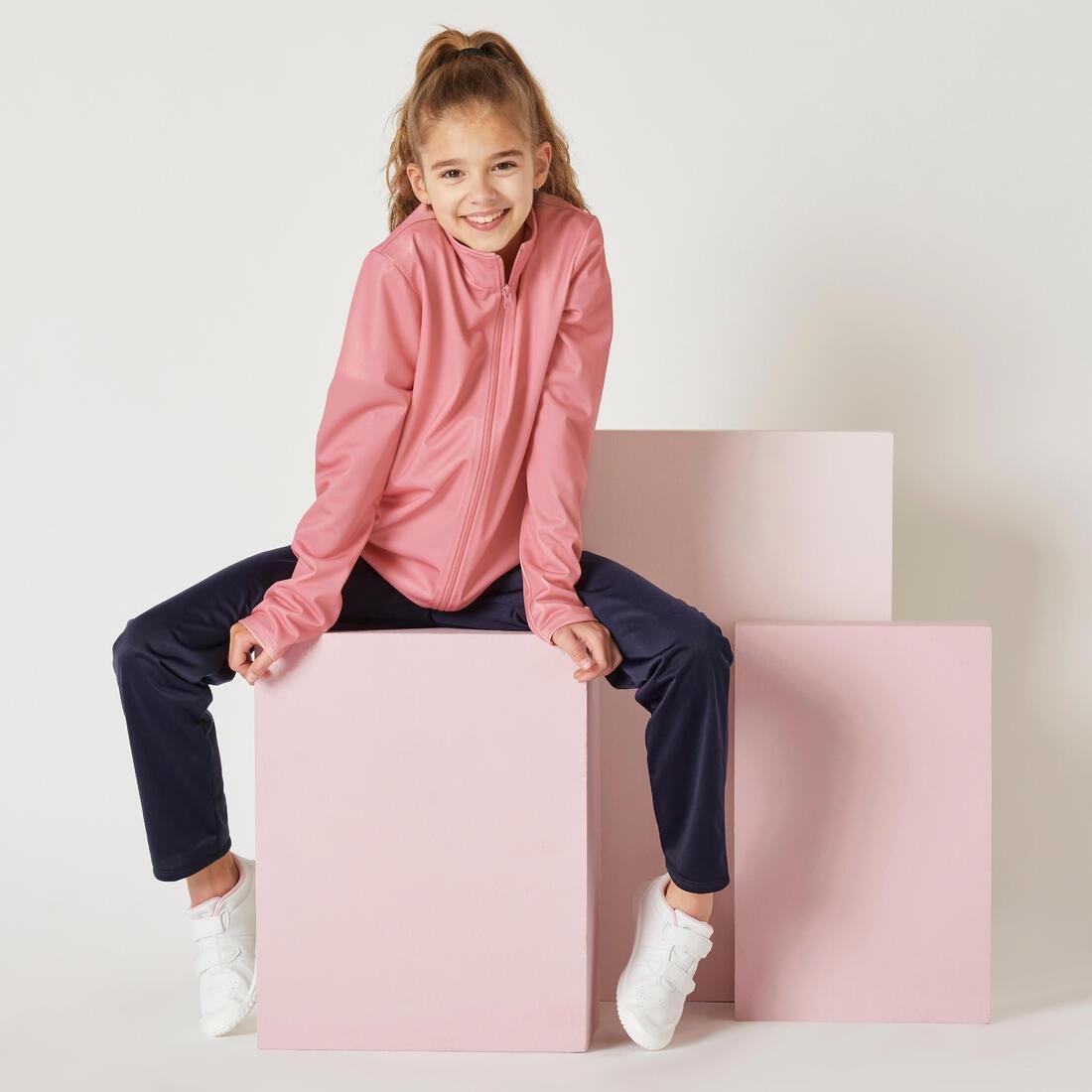 Kids Girls Breathable Synthetic Tracksuit - Pack Of 2, orange, , large image number 12