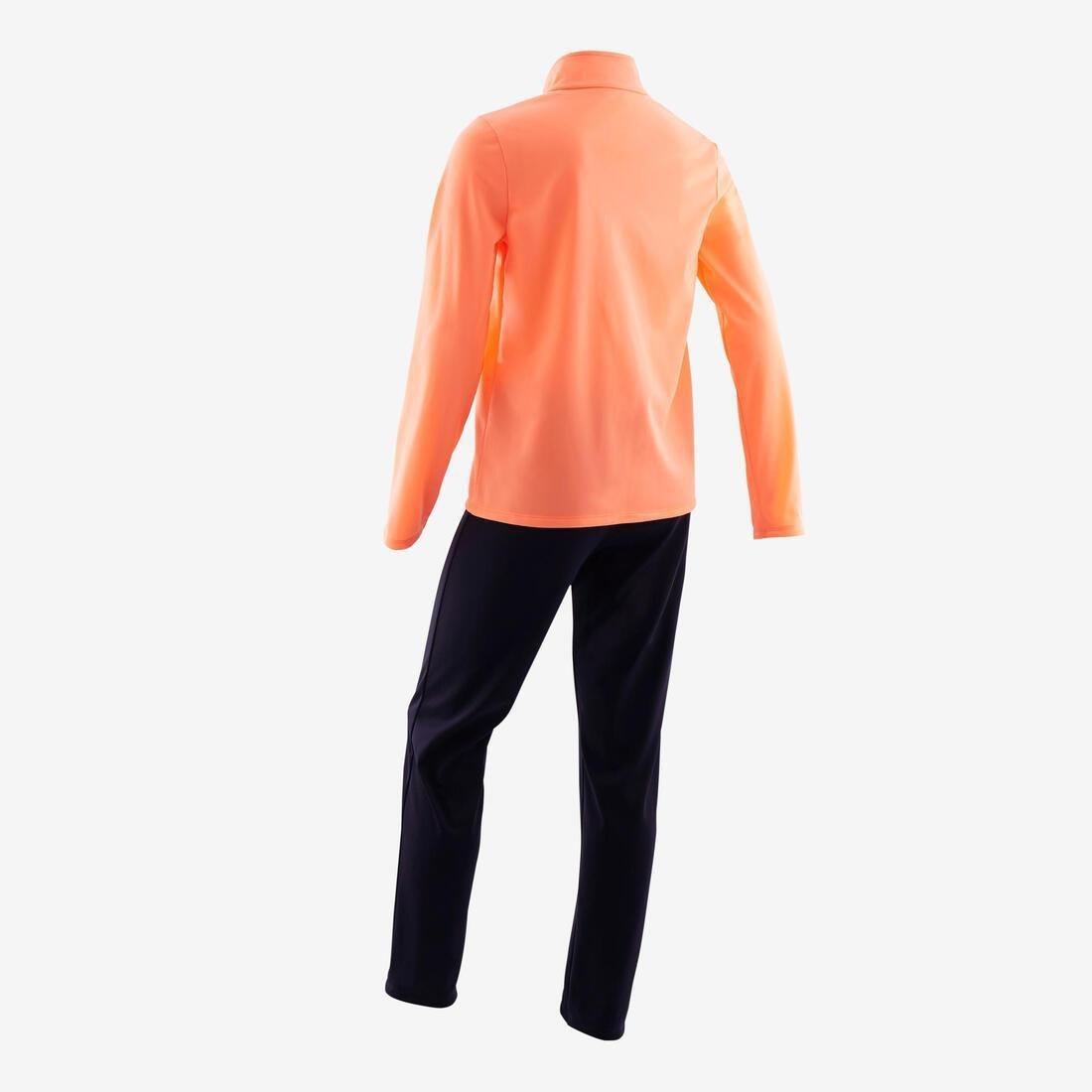 Kids Girls Breathable Synthetic Tracksuit - Pack Of 2, orange, , large image number 13