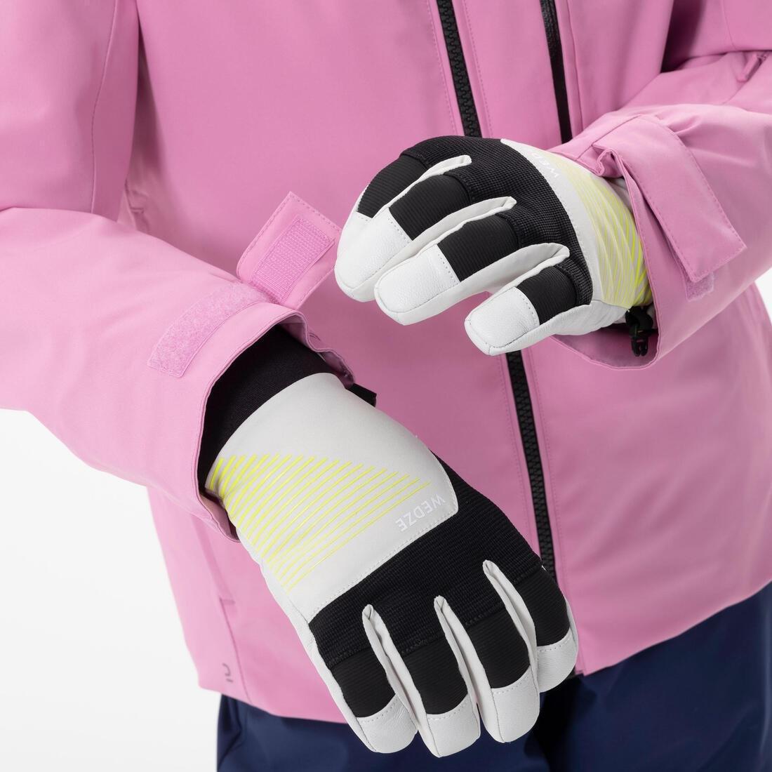 Kids Girls Warm And Waterproof Ski Jacket 550, Pink, , large image number 9