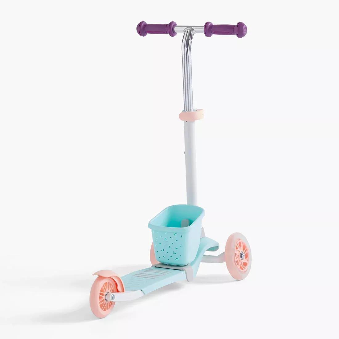 Kids Unisex Scooter Basket, Green, No Color, large image number 5