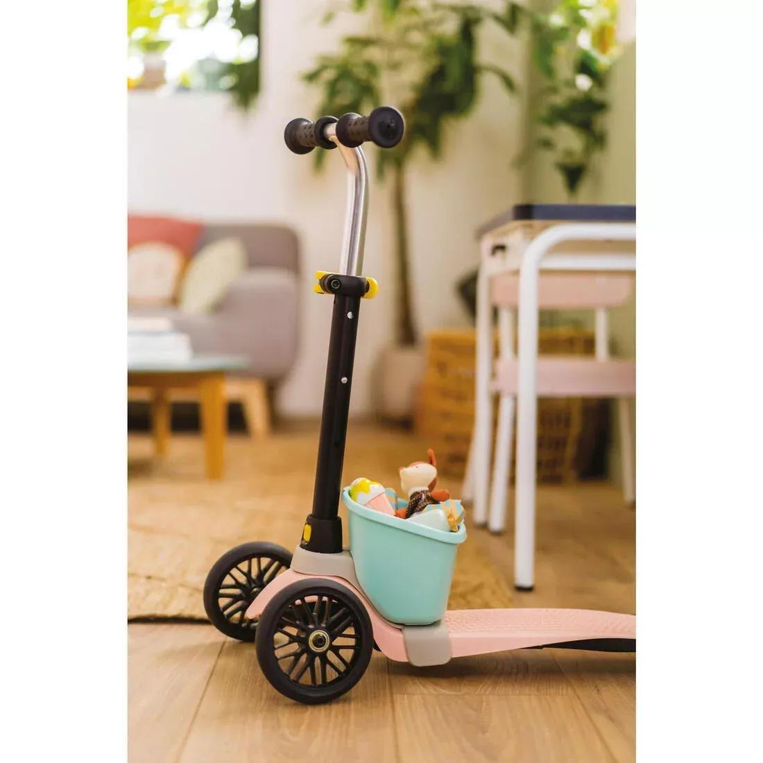 Kids Unisex Scooter Basket, Green, No Color, large image number 7