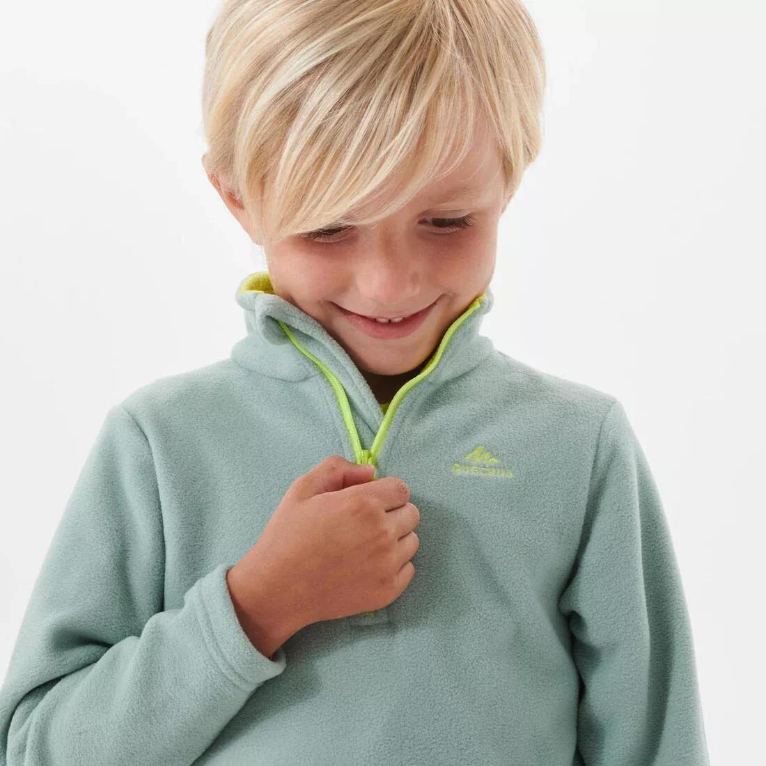 Hiking Fleece - MH100 - Children 2-6 Years, Red, No Color, large image number 13