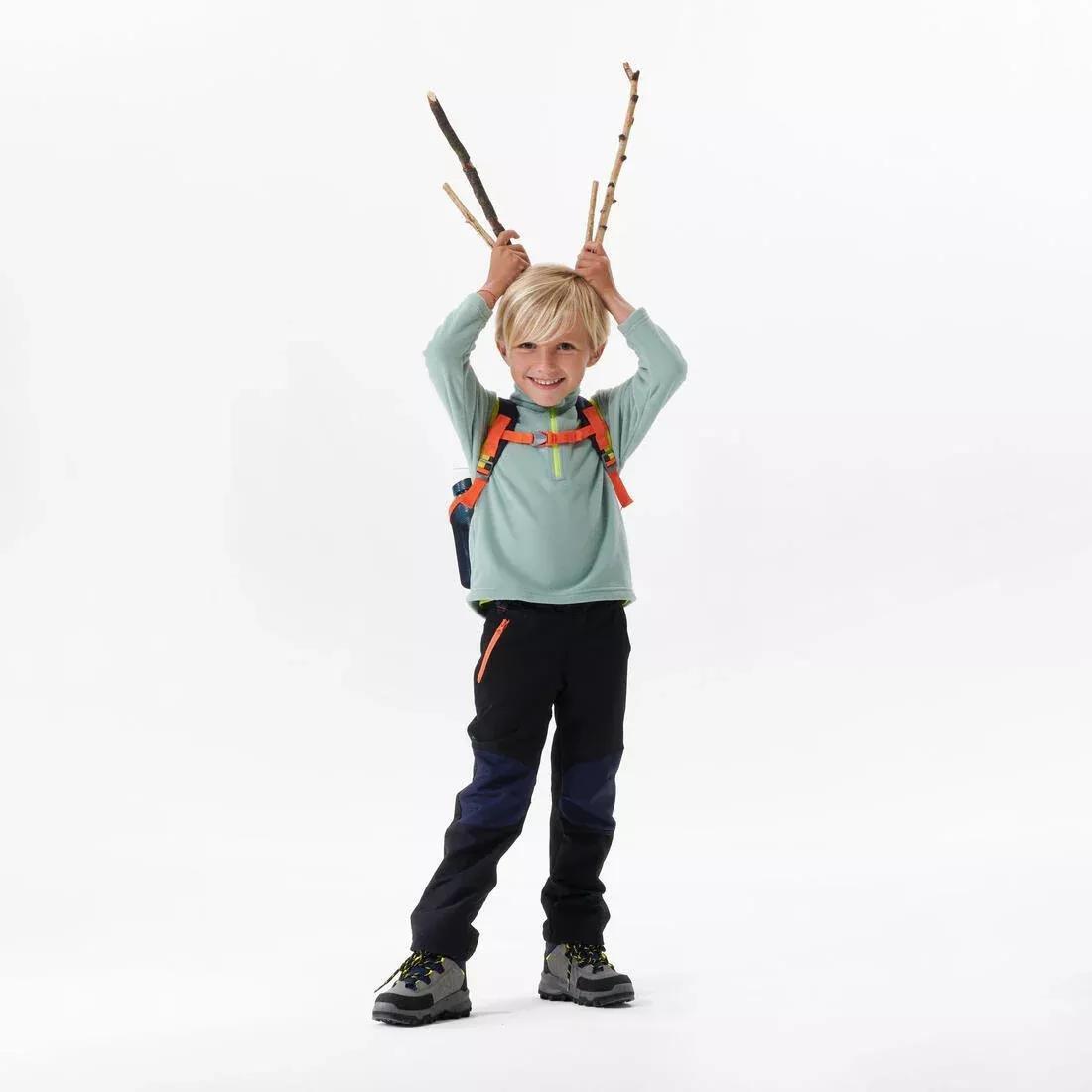 Hiking Fleece - MH100 - Children 2-6 Years, Red, No Color, large image number 14