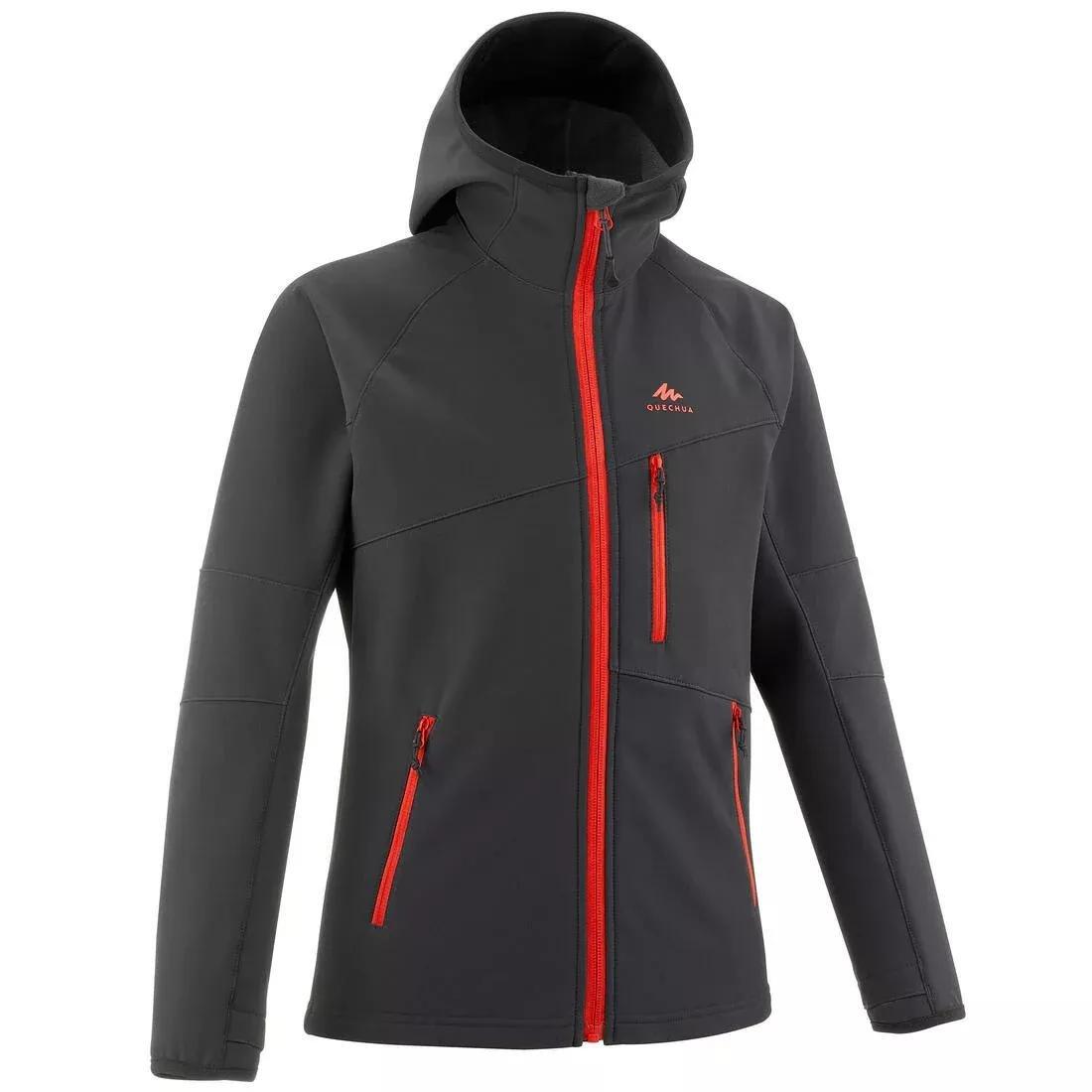 Kids' Softshell Jacket MH900, Carbon Grey, , large image number 0