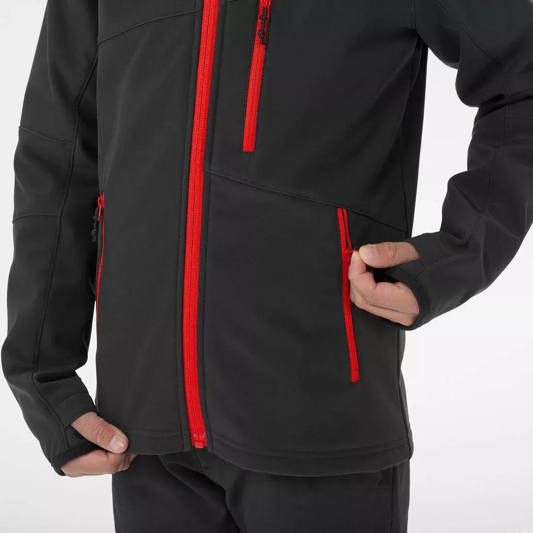 Kids' Softshell Jacket MH900, Carbon Grey, , large image number 2