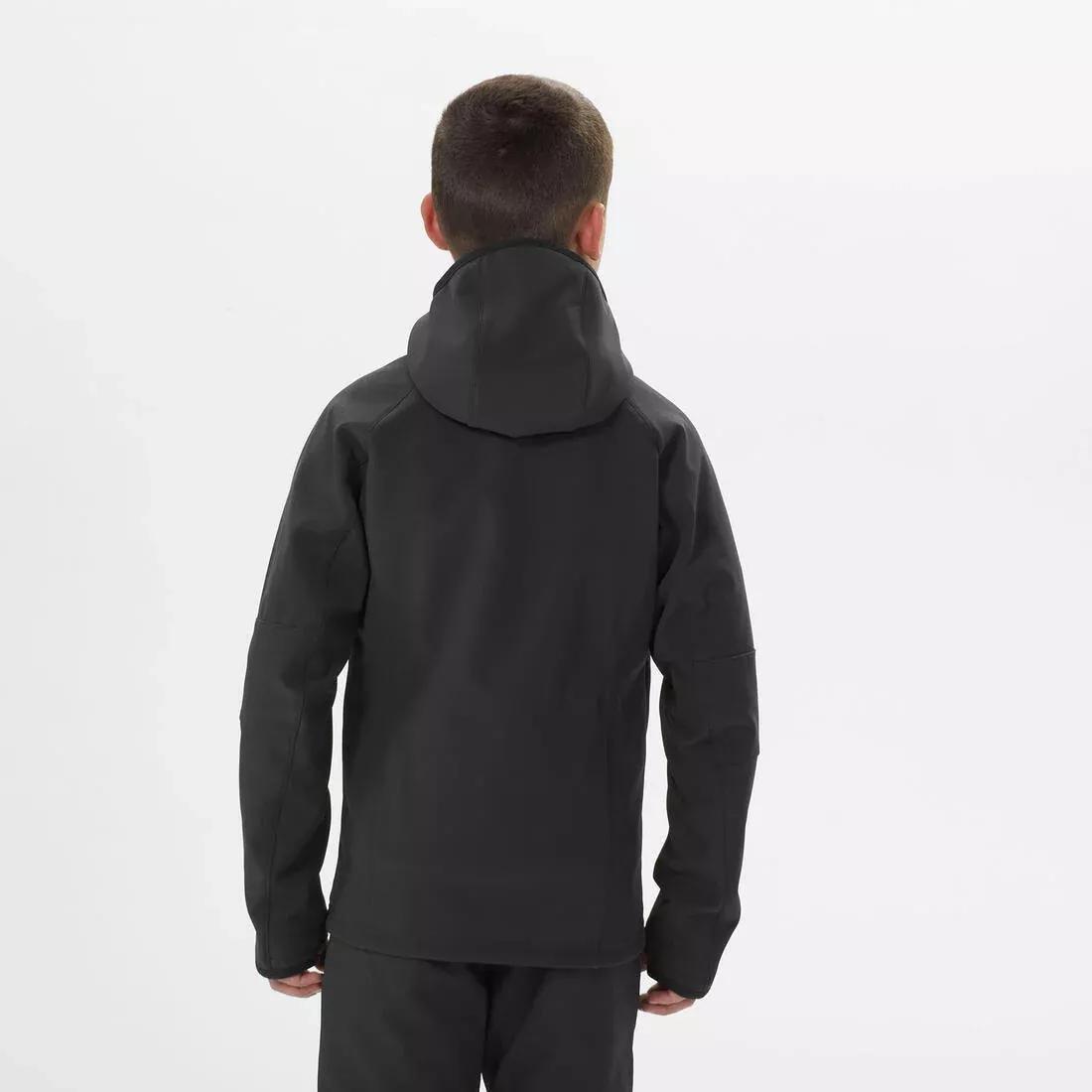 Kids' Softshell Jacket MH900, Carbon Grey, , large image number 8