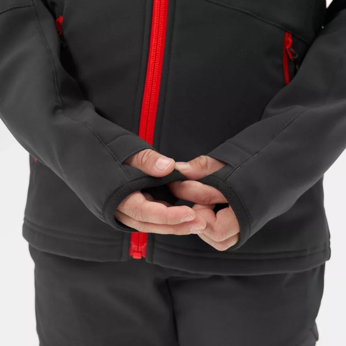 Kids' Softshell Jacket MH900, Carbon Grey, , large image number 10