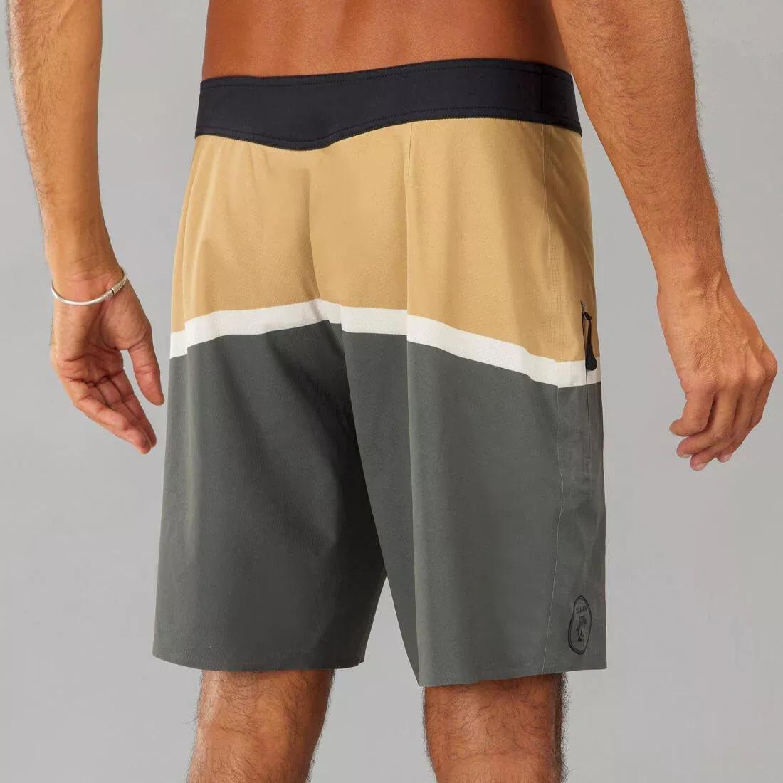 KHAKI Surfing Boardshorts - Standard 900 Flat Belt - DUDE, , large image number 3