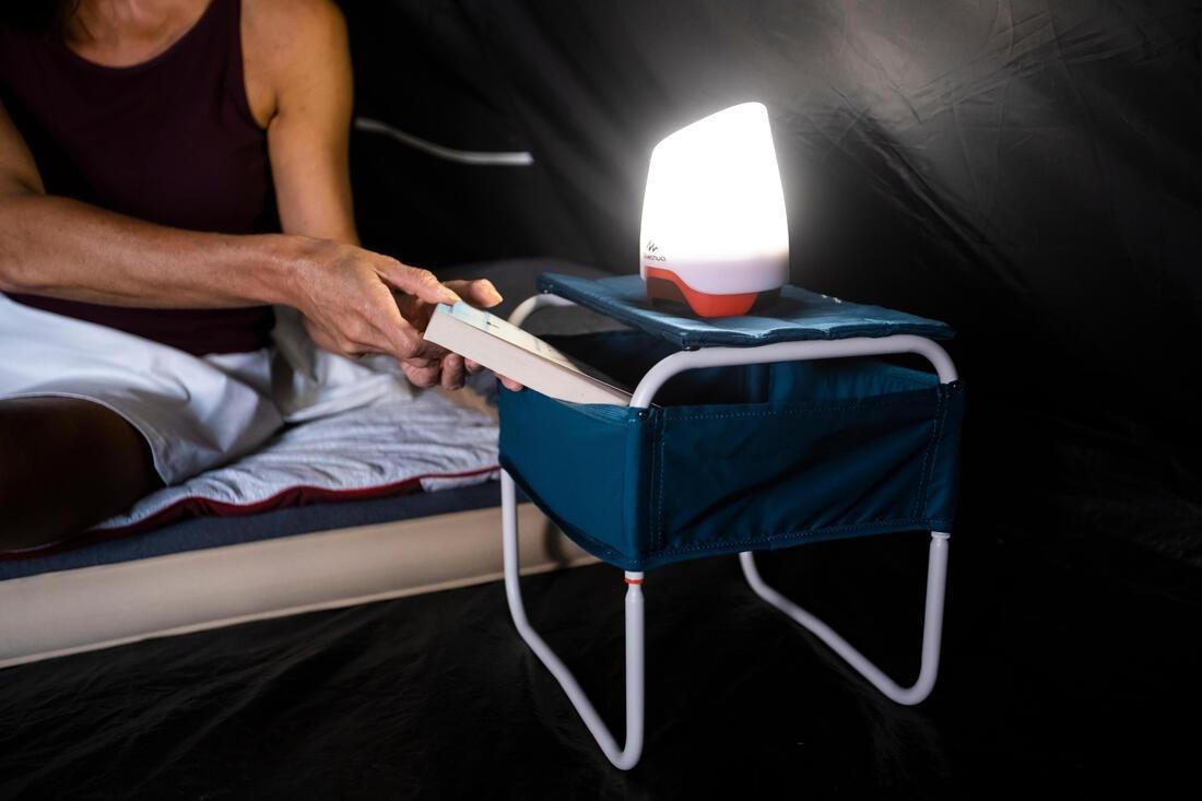 Camping Bedside Table - Compact, Blue, No Color, large image number 5