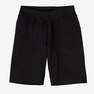 DOMYOS - Women Fitness Shorts With Pockets Fit+ 500, Black