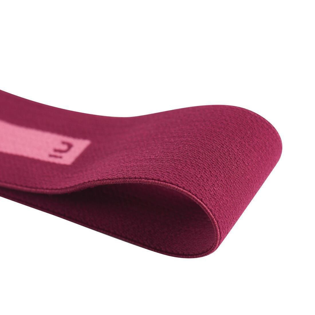 Fitness Resistance Textile Band, Purple, No Color, large image number 2