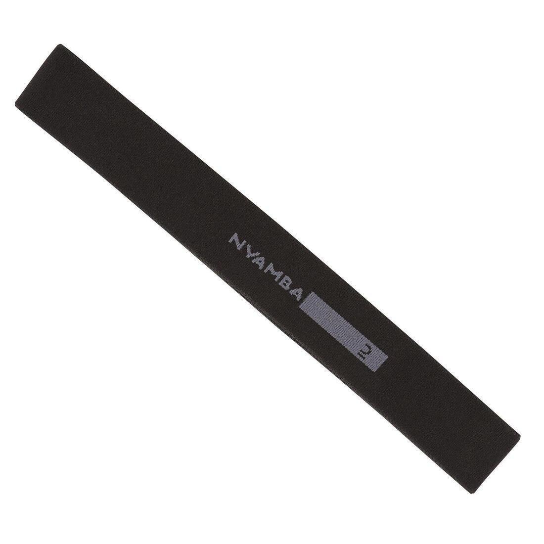 Fitness Short Fabric Resistance Band (15 Lb / 7 Kg), Black, No Color, large image number 1