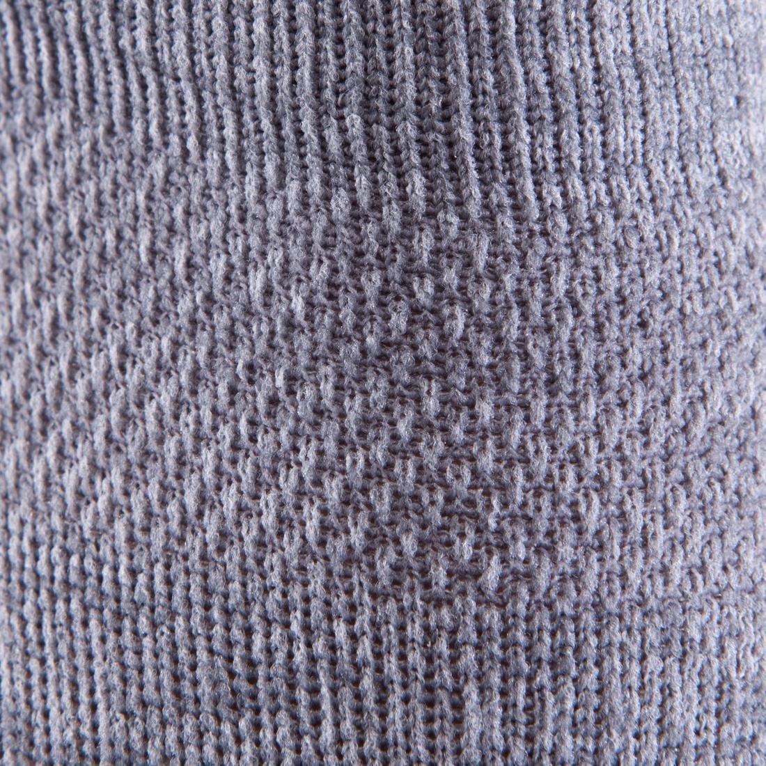Unisex Invisible Fitness Cardio Training Socks - Twin-Pack, Grey, , large image number 13