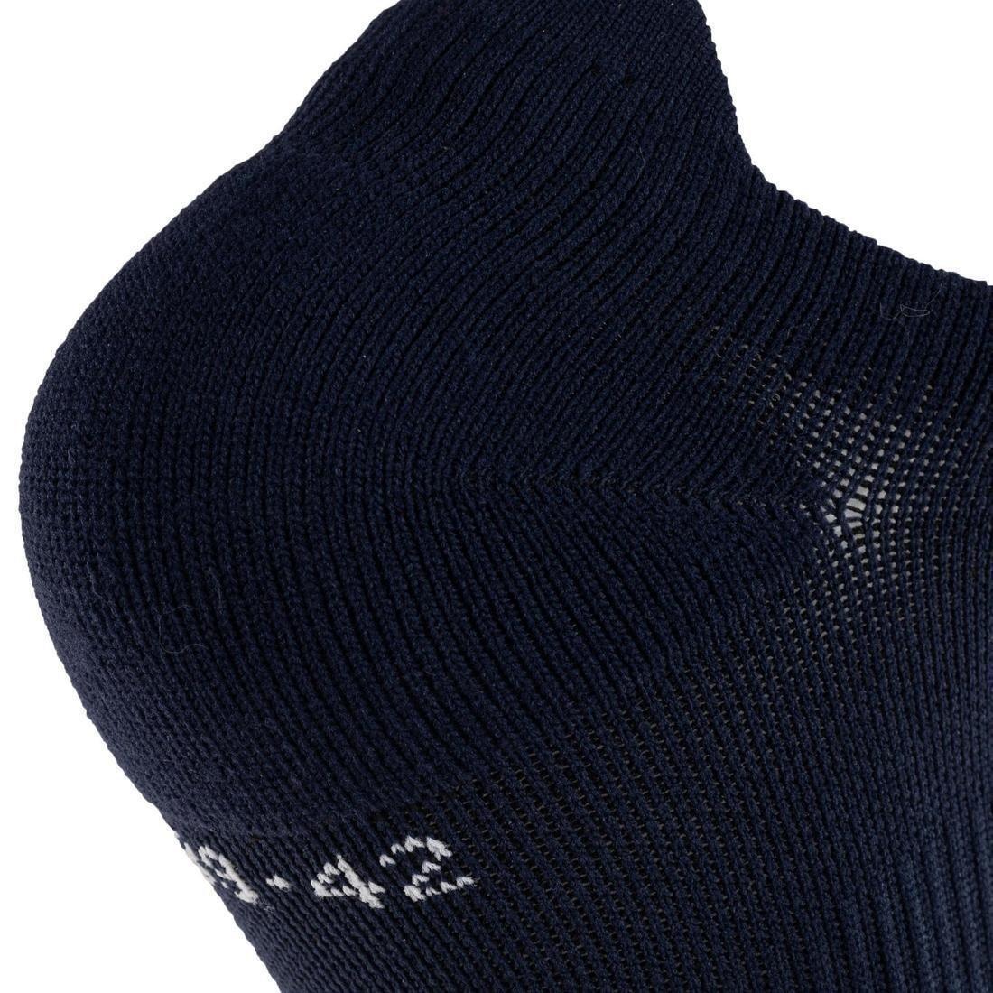 Invisible Fitness Cardio Training Socks Pack Of 2, Black, , large image number 9
