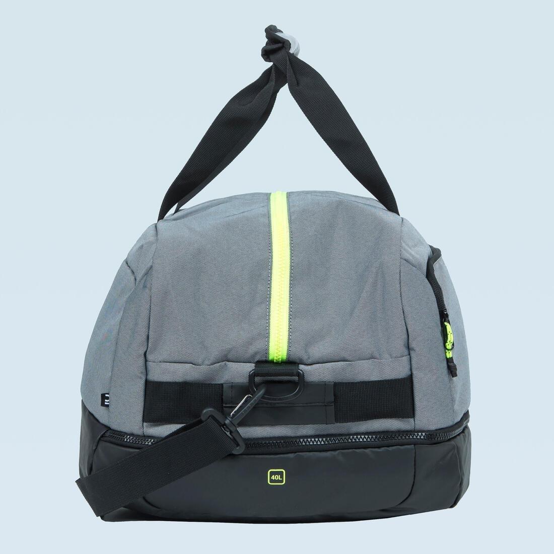 Swimming Bag 500 40L Grey, Black, No Color, large image number 1