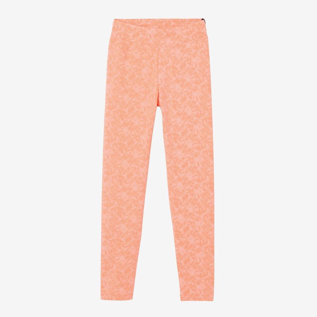 Women Fitness 7 / 8 Leggings - Fit+ 500 Print, Blue, No Color, large image number 9