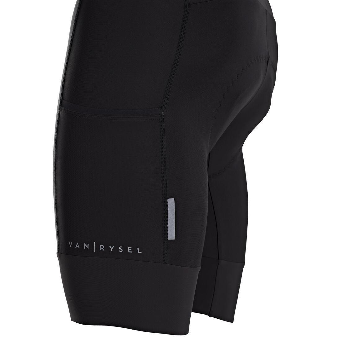 Men Road Cycling Bibless Shorts - Rc500, Navy, No Color, large image number 12
