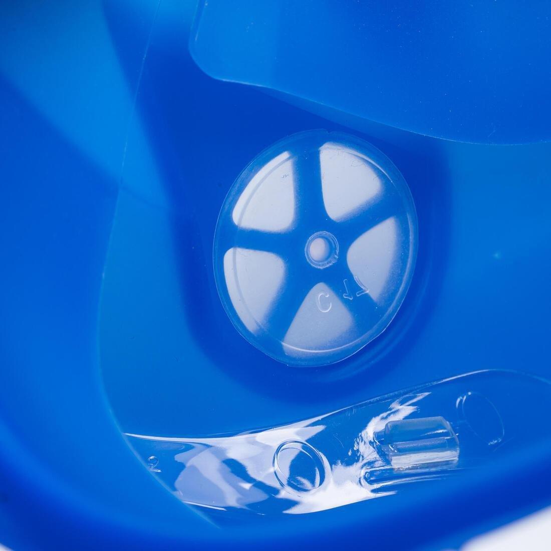 Snorkelling Kit Easybreath 500 Mask Fins, Blue, No Color, large image number 7