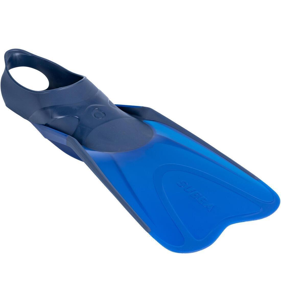 SUBEA - Snorkelling Kit Easybreath 500 Mask Fins, Blue