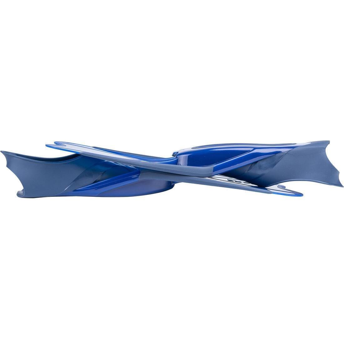 Snorkelling Kit Easybreath 500 Mask Fins, Blue, , large image number 13