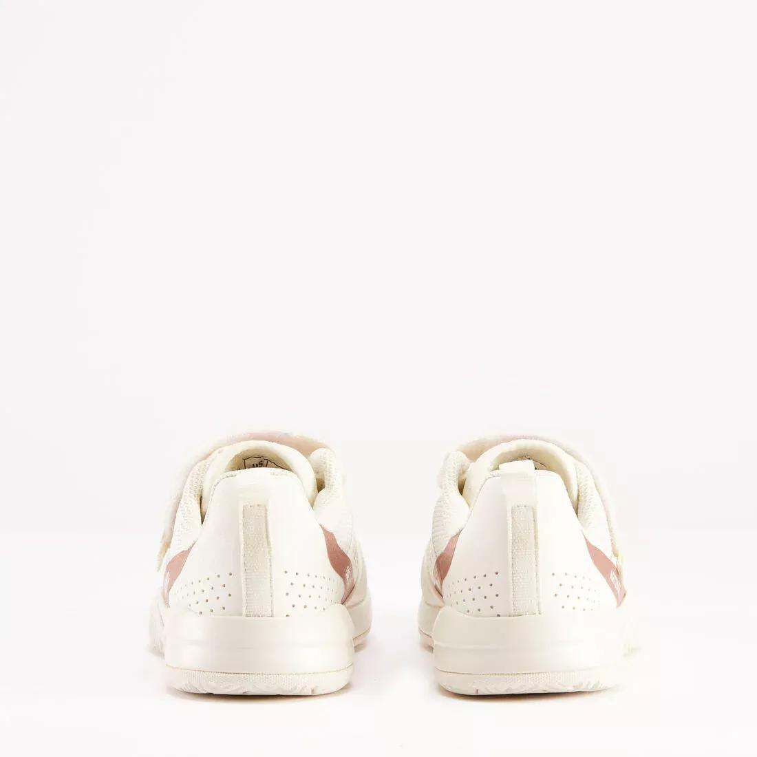 Kids' Tennis Shoes with Rip-Tab - TS500 Fast, White, , large image number 5