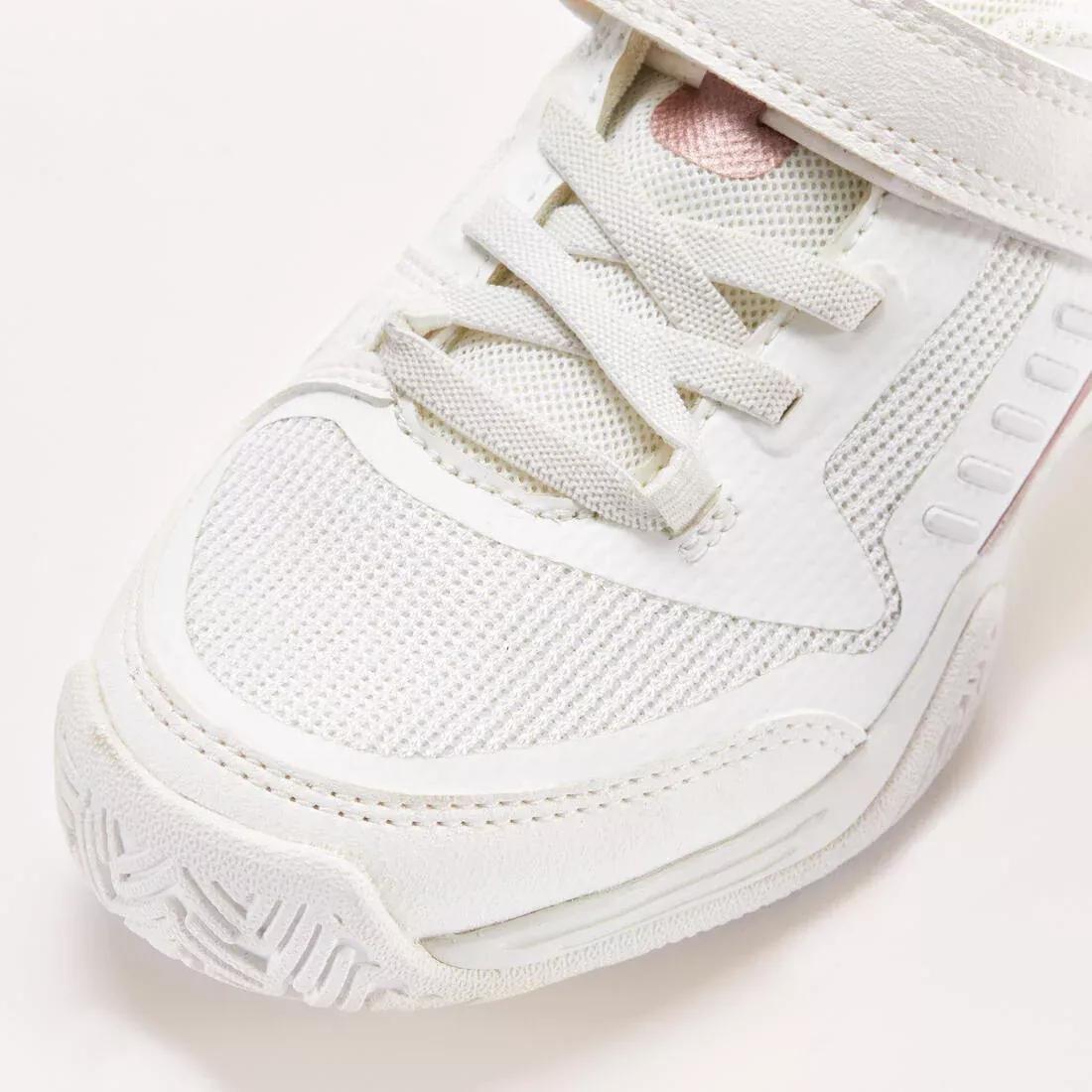 Kids' Tennis Shoes with Rip-Tab - TS500 Fast, White, , large image number 7