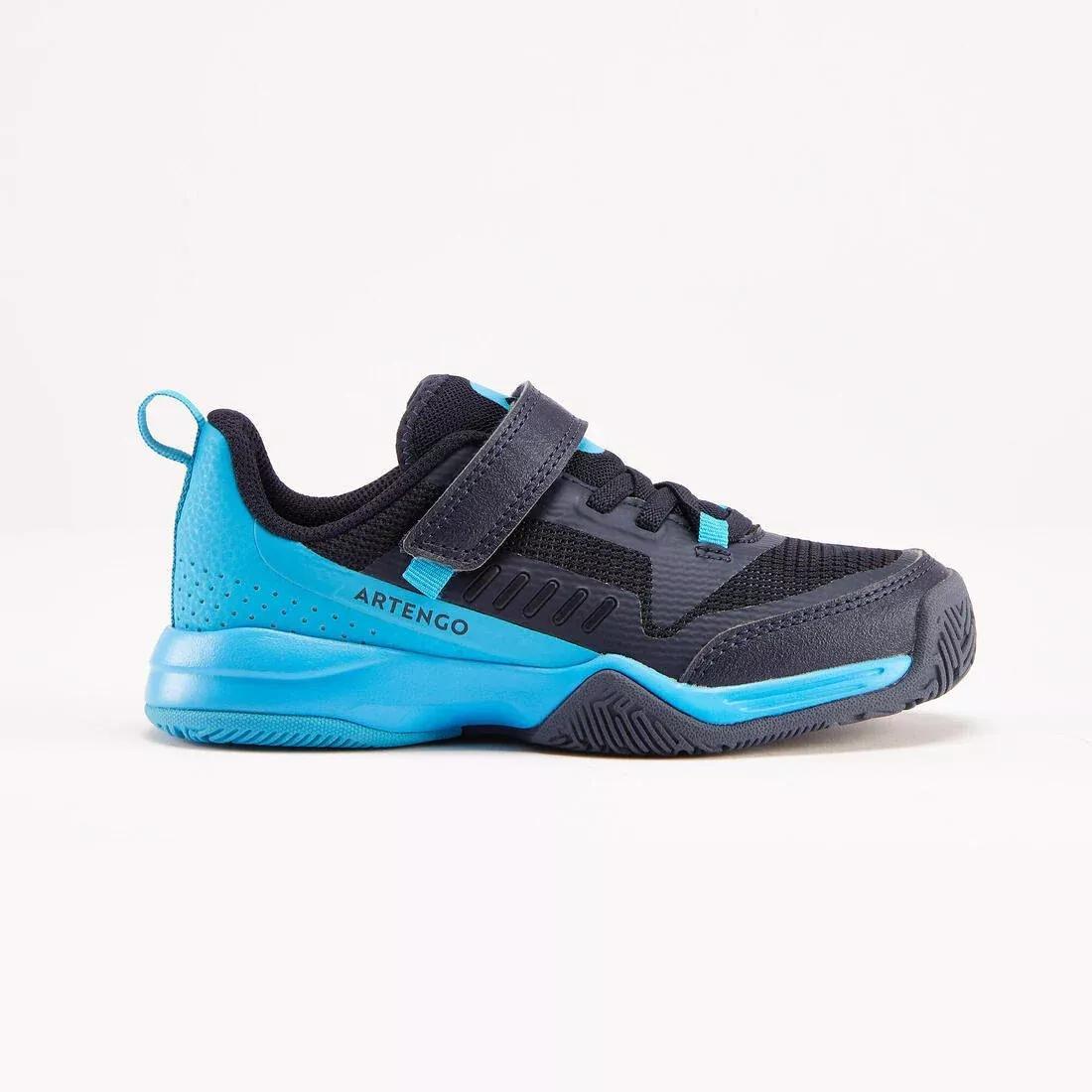 Kids Unisex Tennis Shoes - With Rip-Tab Ts500 Fast, Blue, , large image number 0