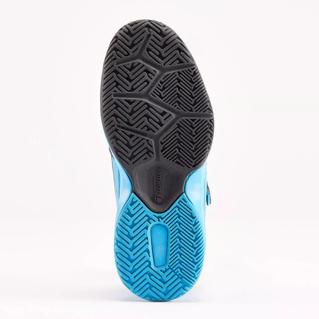 Kids Unisex Tennis Shoes - With Rip-Tab Ts500 Fast, Blue, , large image number 4