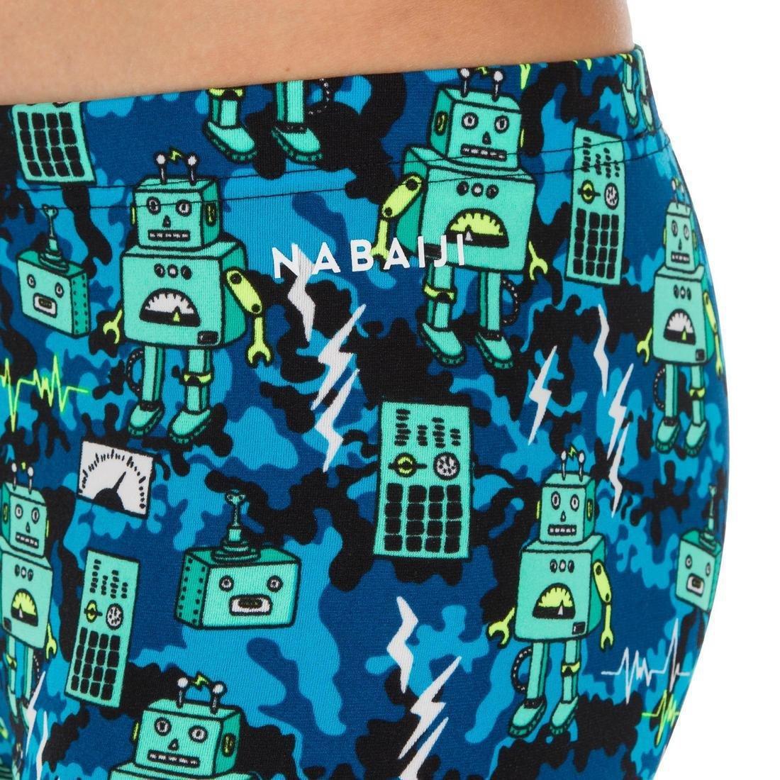 Kids Boys Fitib Swimming Boxer Shorts, Blue, , large image number 11