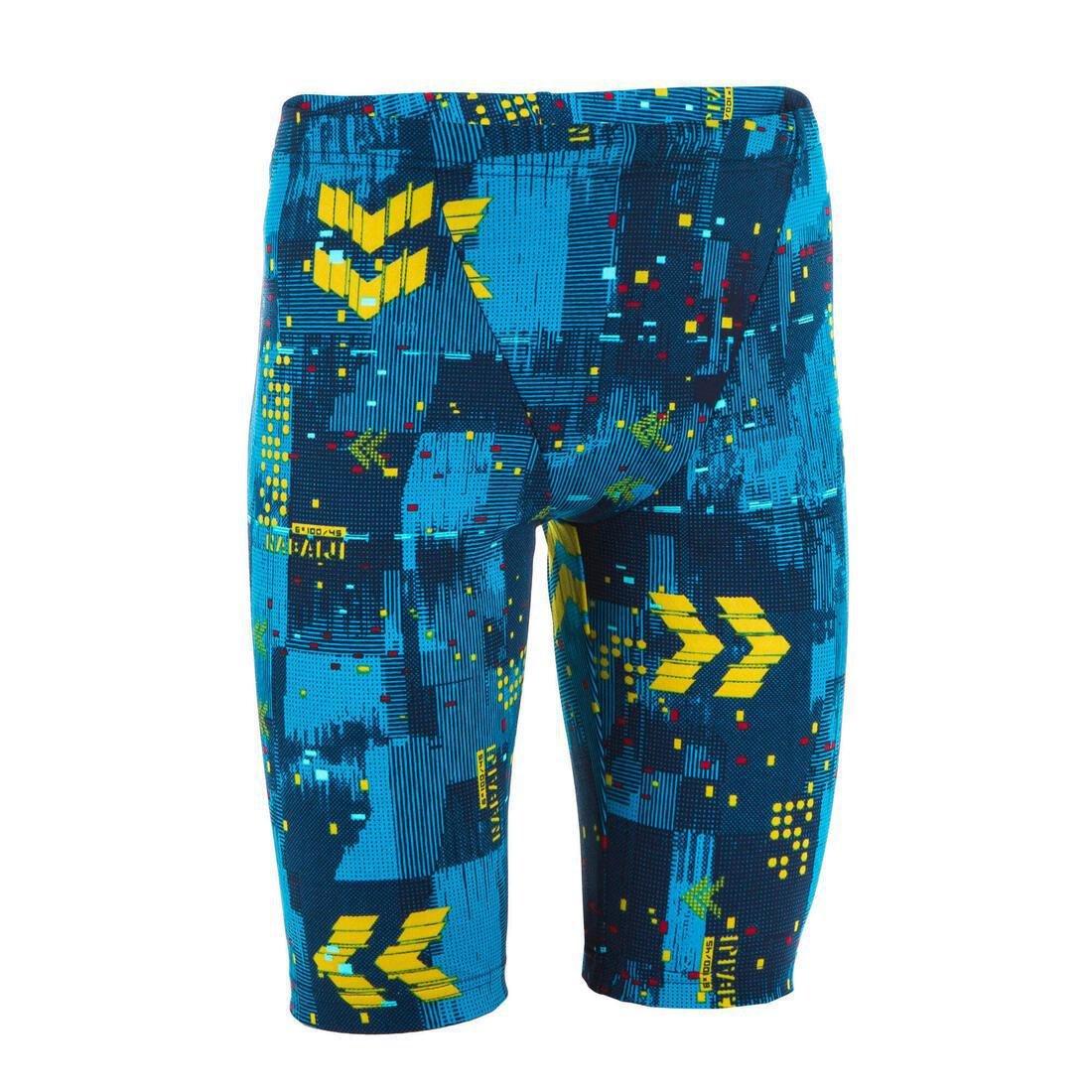 Kids Boys Fitib 500 Swimming Jammer, Blue, , large image number 2