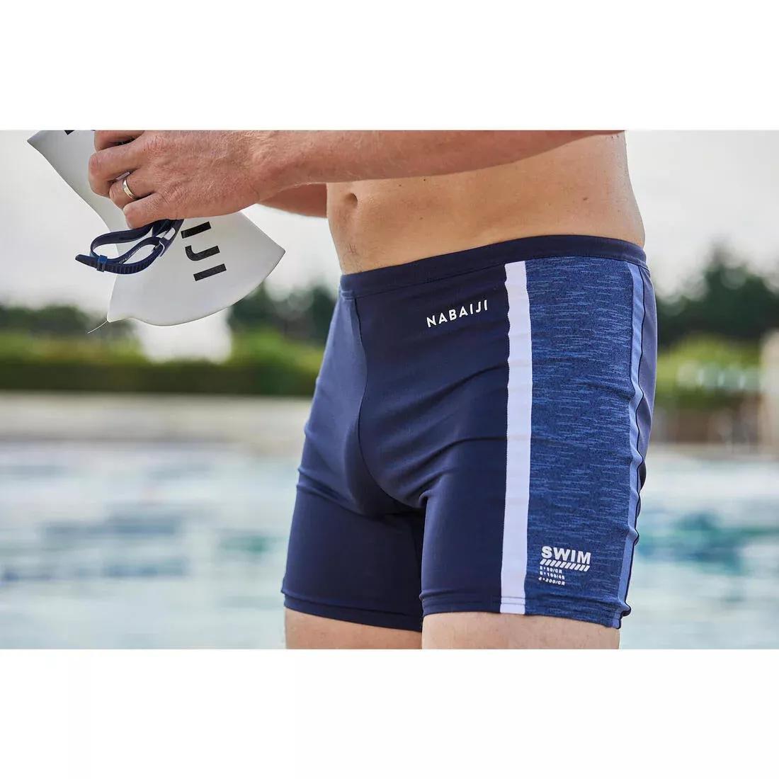 Men Yoko 500 Swimming Boxers, Black, , large image number 8